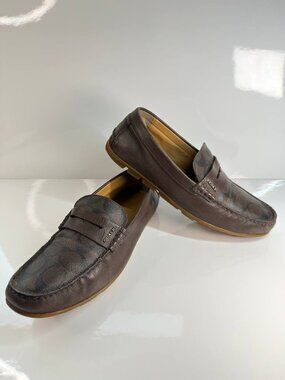 Coach Leather Loafers – Size 40